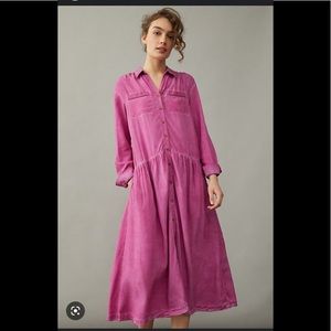 Anthropologie Pilcro and the Leather press Kimberly Maxi Dress